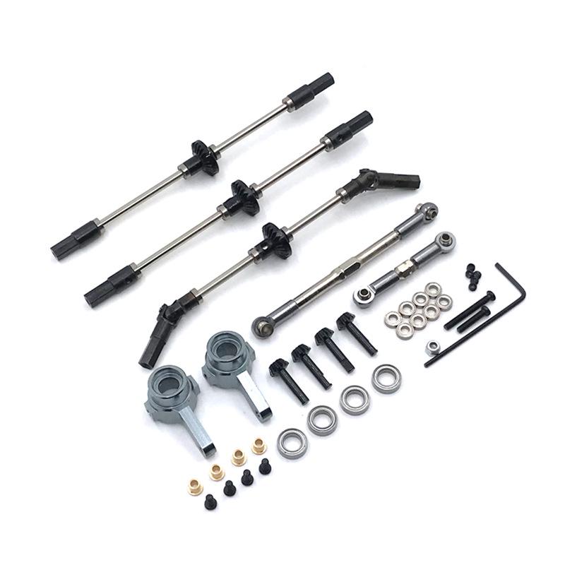 WPL B16/B36 6WD RC Car Metal Front, Middle & Rear Axle Steel Gear & Universal Joint Upgrade.
WPL B16/B36 6WD RC Car Metal Front, Middle & Rear Axle Steel Gear & Universal Joint Upgrade.