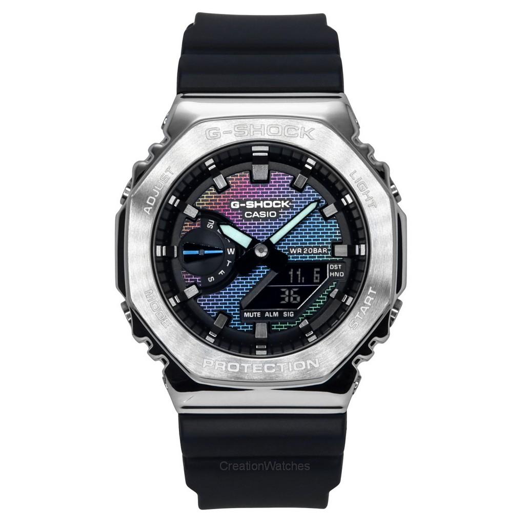 Casio Чоловічий годинник G-Shock Analog Digital Rainbow Brick Wall Multicolor Dial Quartz GM-2100RW-1A 200M різнокольоровий
Casio Чоловічий годинник G-Shock Analog Digital Rainbow Brick Wall Multicolor Dial Quartz GM-2100RW-1A 200M різнокольоровий
