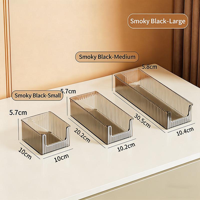 Desktop Storage Box Transparent Drawer-Style Cosmetic Organizer Plastic Shelf Dressing Table Storage Rack 3pcs
Desktop Storage Box Transparent Drawer-Style Cosmetic Organizer Plastic Shelf Dressing Table Storage Rack 3pcs