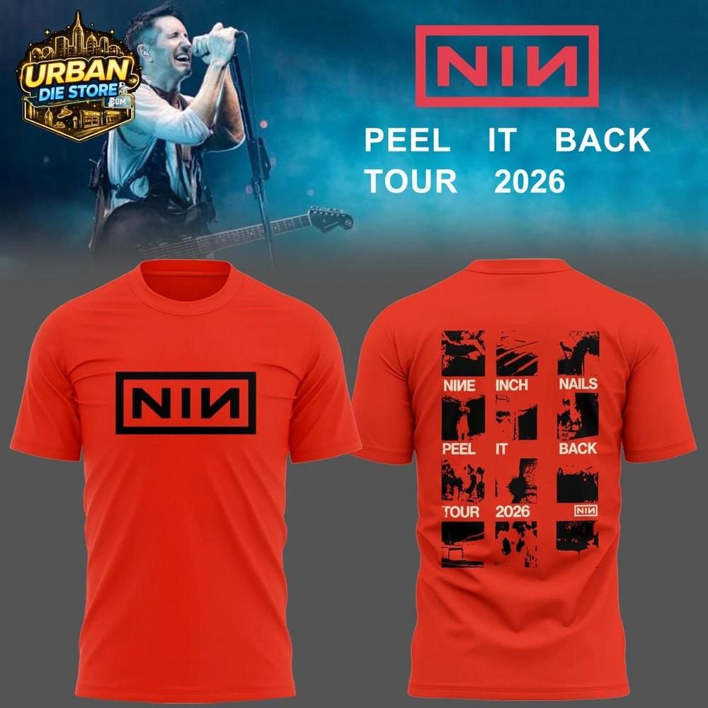 Nine Inch Nails 2026 Peel It Back Tour All Orange TShirt Unisex Unisex T-Shirt XXXL
Nine Inch Nails 2026 Peel It Back Tour All Orange TShirt Unisex Unisex T-Shirt XXXL