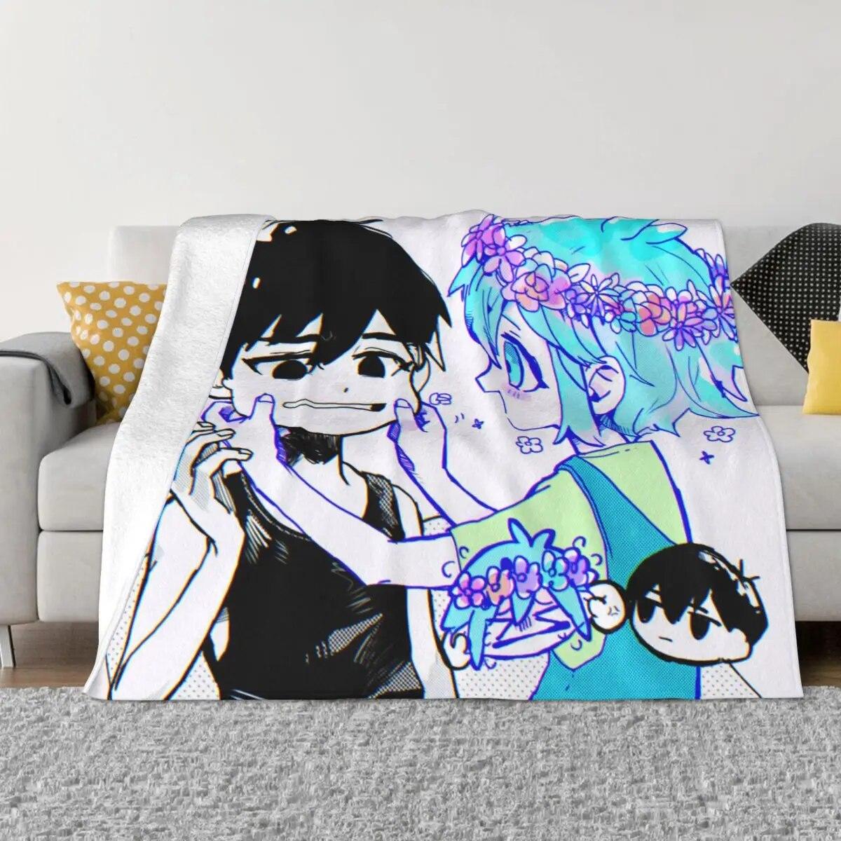 Omori Basil солнечное плюшевое одеяло для видеоигр, потрясающие пледы для домашнего дивана в отеле 125*100 см, кусок ковра
Omori Basil солнечное плюшевое одеяло для видеоигр, потрясающие пледы для домашнего дивана в отеле 125*100 см, кусок ковра