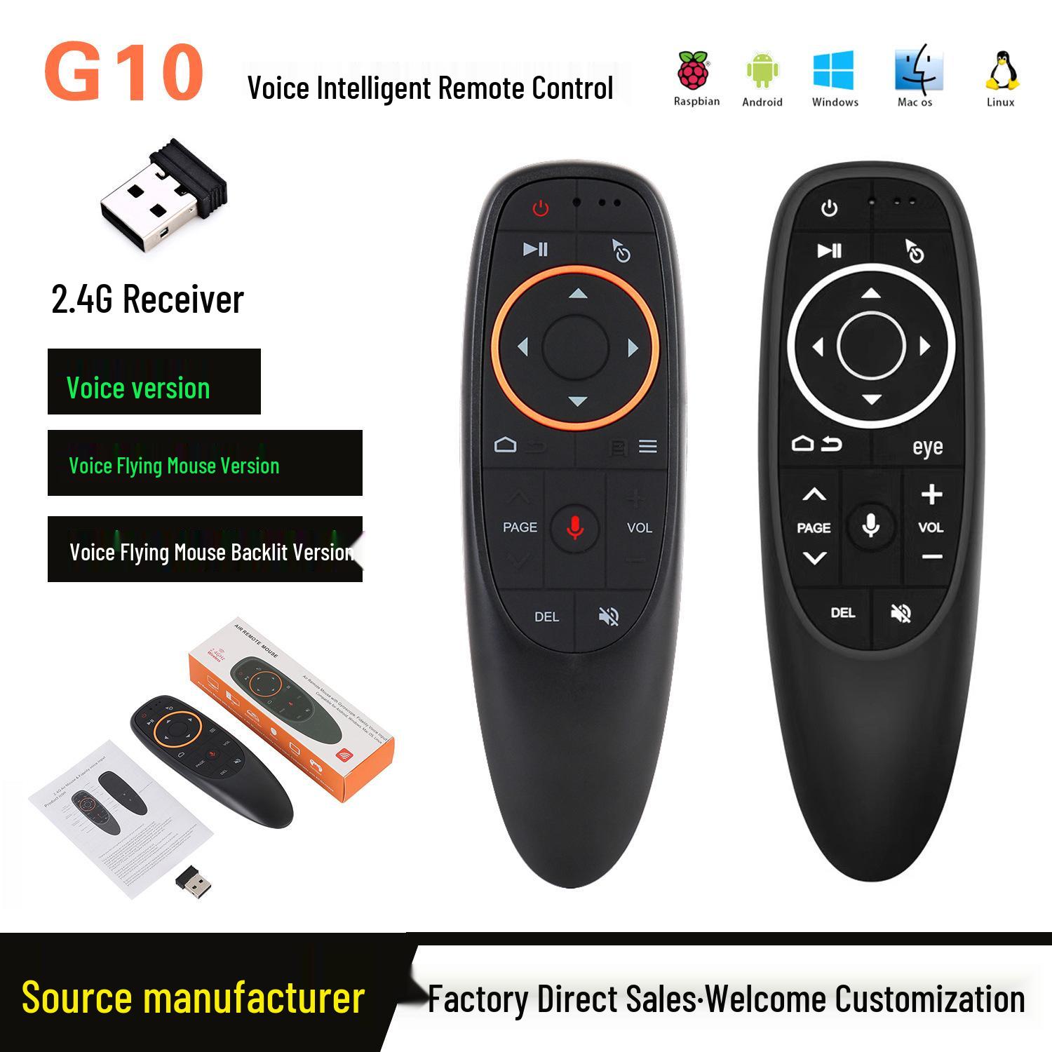 Модернизированная G10S/G20 Аэромышь с подсветкой, голосовым управлением и соматосенсорными функциями G10 Voice
Модернизированная G10S/G20 Аэромышь с подсветкой, голосовым управлением и соматосенсорными функциями G10 Voice