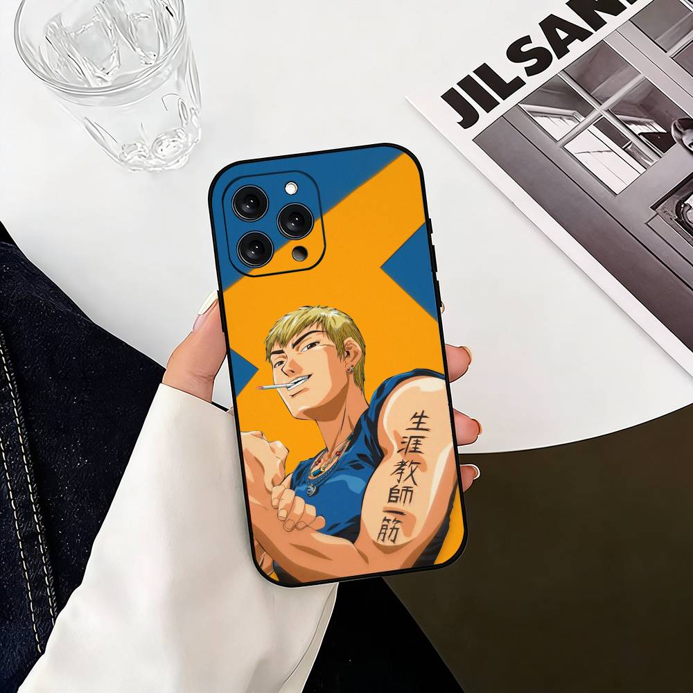 GTO Great Teacher Onizuka Phone Case For iPhone 17,16,15,14,13,12,11 Plus,Pro Max,XS,Soft Silicone Black Cover iPhone17PRO
GTO Great Teacher Onizuka Phone Case For iPhone 17,16,15,14,13,12,11 Plus,Pro Max,XS,Soft Silicone Black Cover iPhone17PRO