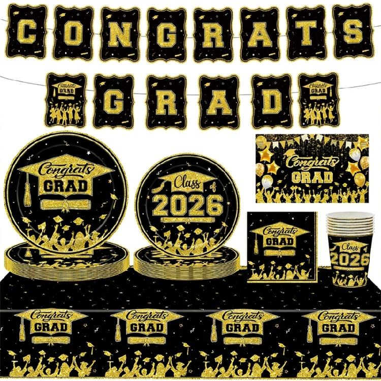 10PCS commencement rudiments With Ready To Use Sign Wall deck Tableware For Class Party 1
10PCS commencement rudiments With Ready To Use Sign Wall deck Tableware For Class Party 1