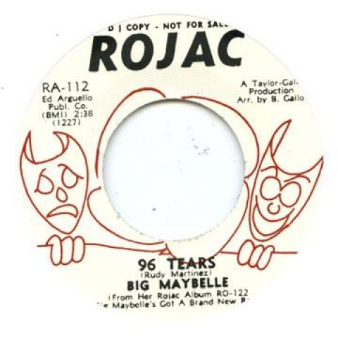 7inch Record BIG MAYBELLE - 96 Tears / That s Life RA112 Rojac 2009 UK Soul/Funk
7inch Record BIG MAYBELLE - 96 Tears / That s Life RA112 Rojac 2009 UK Soul/Funk