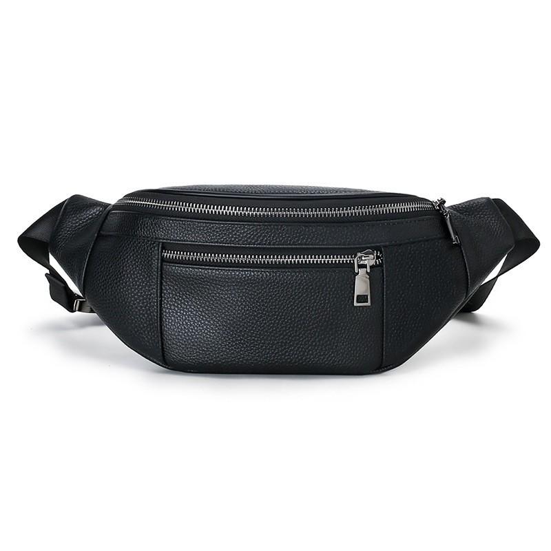 Genuine Leather Men s Bag Business Commuting Waist Top Layer Cowhide High-end Feeling Large Capacity Chest
Genuine Leather Men s Bag Business Commuting Waist Top Layer Cowhide High-end Feeling Large Capacity Chest