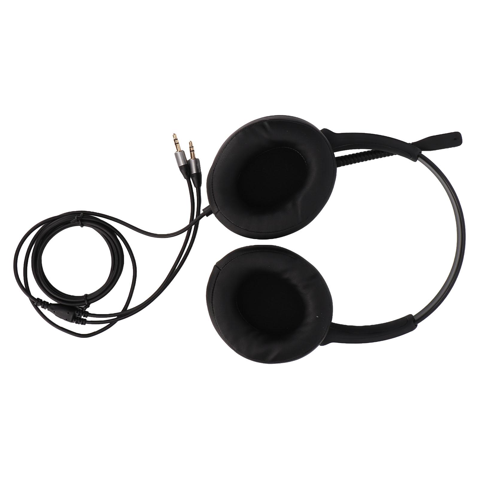 Cell Phone Headset Noise Canceling Dual 3.5mm Jack Low Distortion Communication Computer Headset with Microphone
Cell Phone Headset Noise Canceling Dual 3.5mm Jack Low Distortion Communication Computer Headset with Microphone