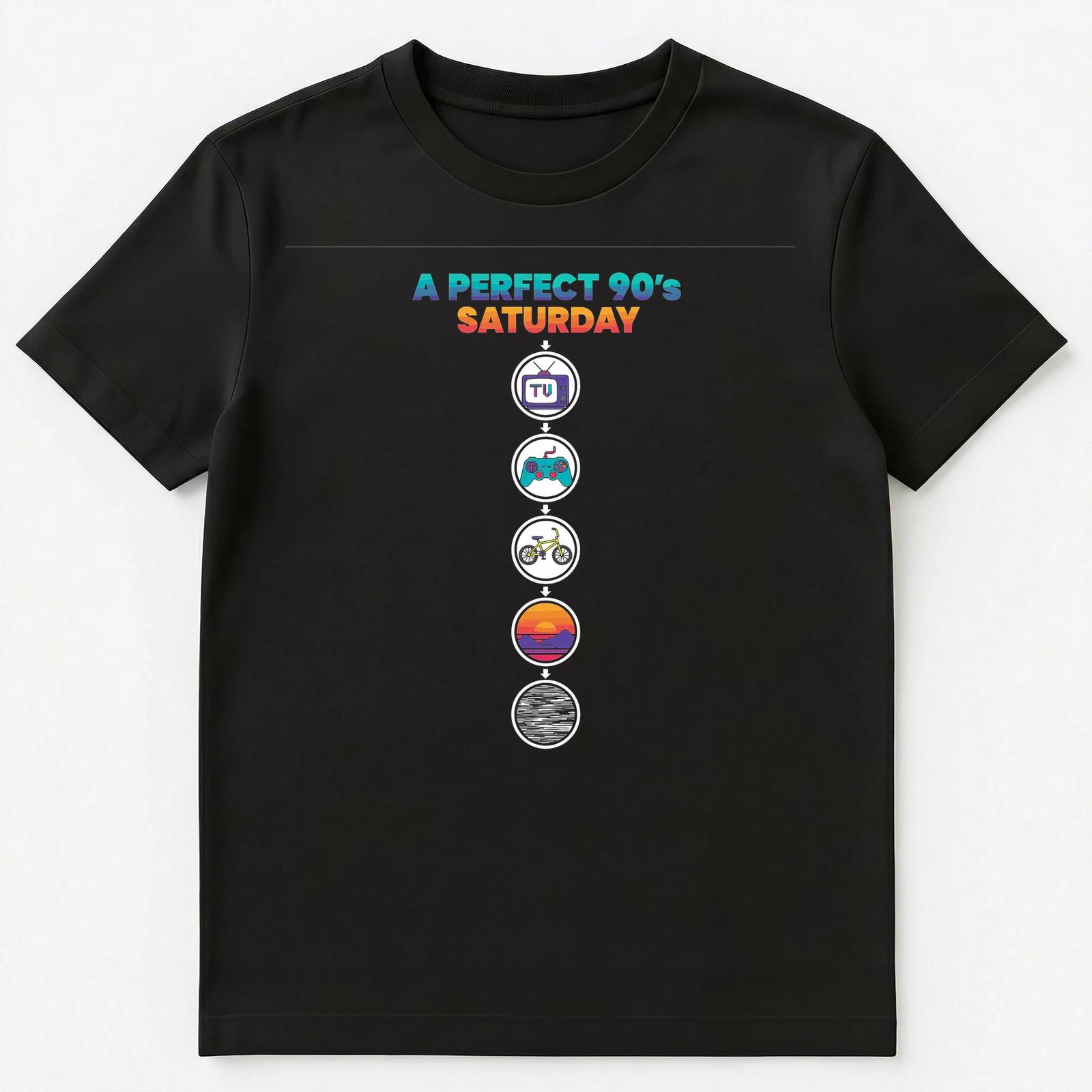 90S Kid Perfect Saturday Flow Retro Culture Unisex T-Shirt XL
90S Kid Perfect Saturday Flow Retro Culture Unisex T-Shirt XL