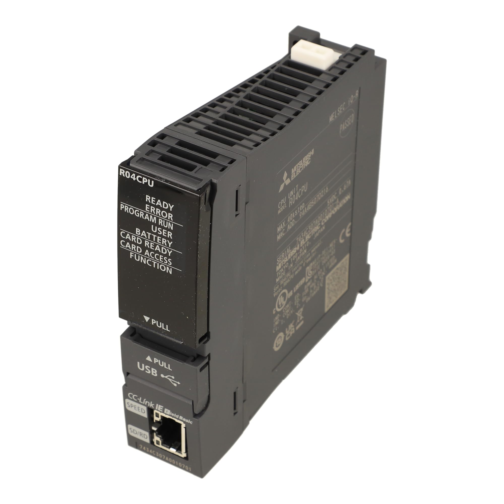 Mitsubishi Electric Sequencer MELSEC Series Sequencer CPU Unit 4096 20K R02CPU (MITSUBISHI ELECTRIC) iQ-R (Input/Output Points Points) (Program чорний
Mitsubishi Electric Sequencer MELSEC Series Sequencer CPU Unit 4096 20K R02CPU (MITSUBISHI ELECTRIC) iQ-R (Input/Output Points Points) (Program чорний