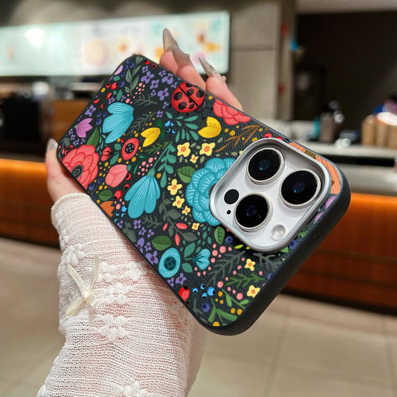 Мягкий чехол Color Planet Floral Print TPU для iPhone 16 Pro Max 15 Pro 14 13 12 11 с матовой кожаной текстурой, тонкий противоударный чехол для телефона iPhone 16 чёрный
Мягкий чехол Color Planet Floral Print TPU для iPhone 16 Pro Max 15 Pro 14 13 12 11 с матовой кожаной текстурой, тонкий противоударный чехол для телефона iPhone 16 чёрный