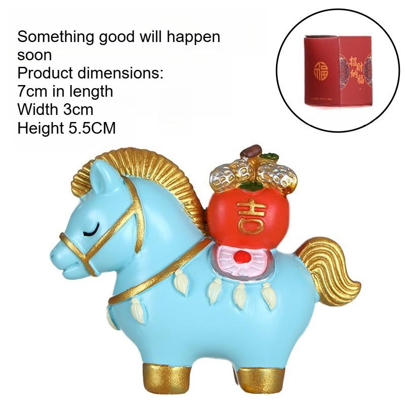Chinese Zodiac Ornaments China-Chic Style Makes A Fortune Right Away Decorations with Gifts for Spring Festival Household Gifts синій
Chinese Zodiac Ornaments China-Chic Style Makes A Fortune Right Away Decorations with Gifts for Spring Festival Household Gifts синій