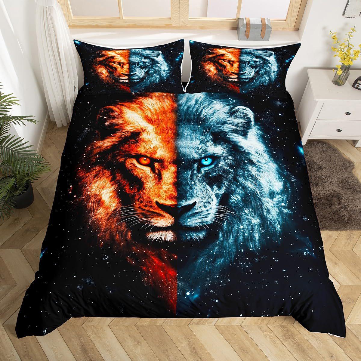 3D лев рисунок цифровая печать комплект из трех предметов животное пододеяльник простыня постельное белье EU single 135*200
3D лев рисунок цифровая печать комплект из трех предметов животное пододеяльник простыня постельное белье EU single 135*200