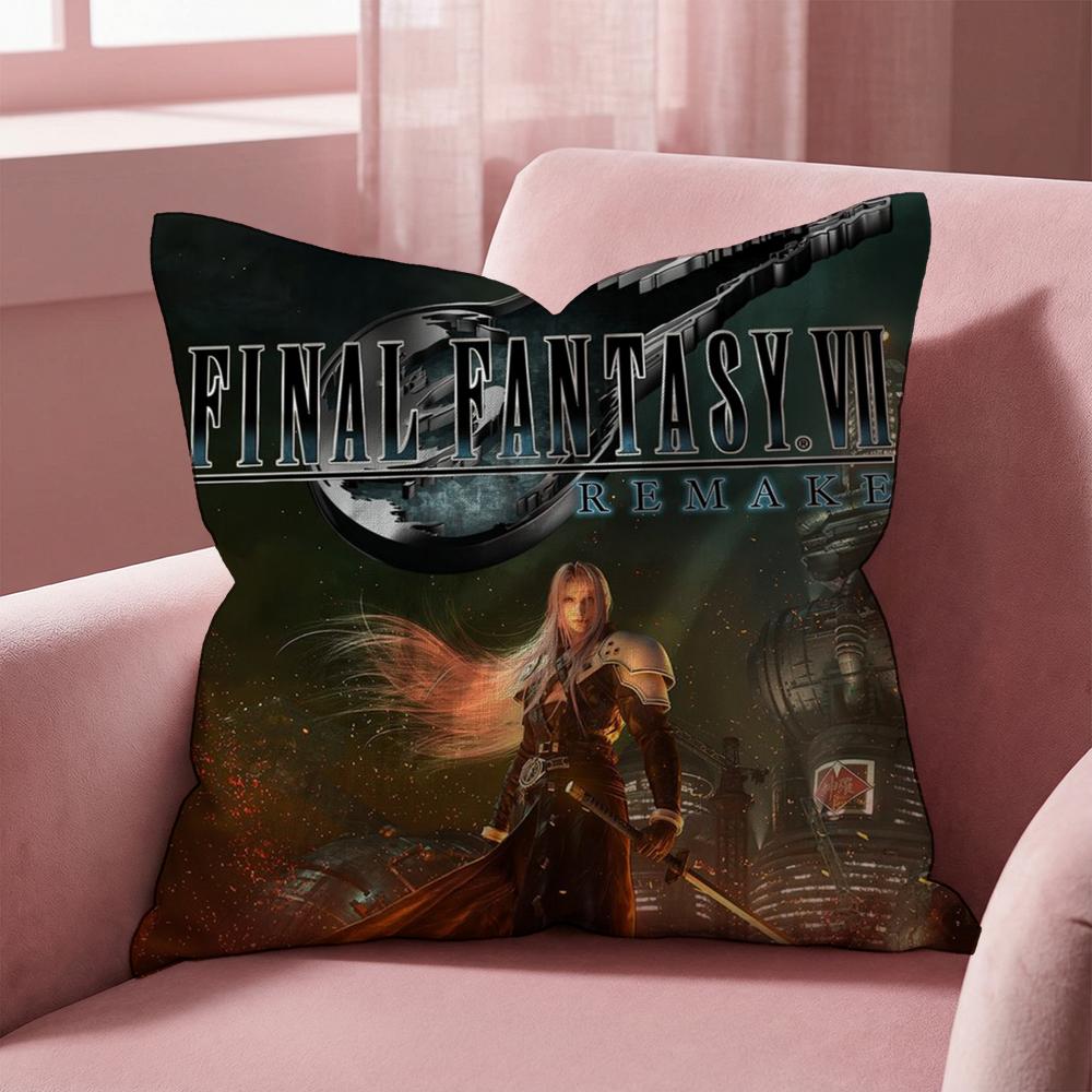 F-Final F-Fantasy VII Cushion Cover Multi-Scene Pillow Cover for Home & Car - Reversible, Soft & Durable for Daily Use 30cmx30cm
F-Final F-Fantasy VII Cushion Cover Multi-Scene Pillow Cover for Home & Car - Reversible, Soft & Durable for Daily Use 30cmx30cm