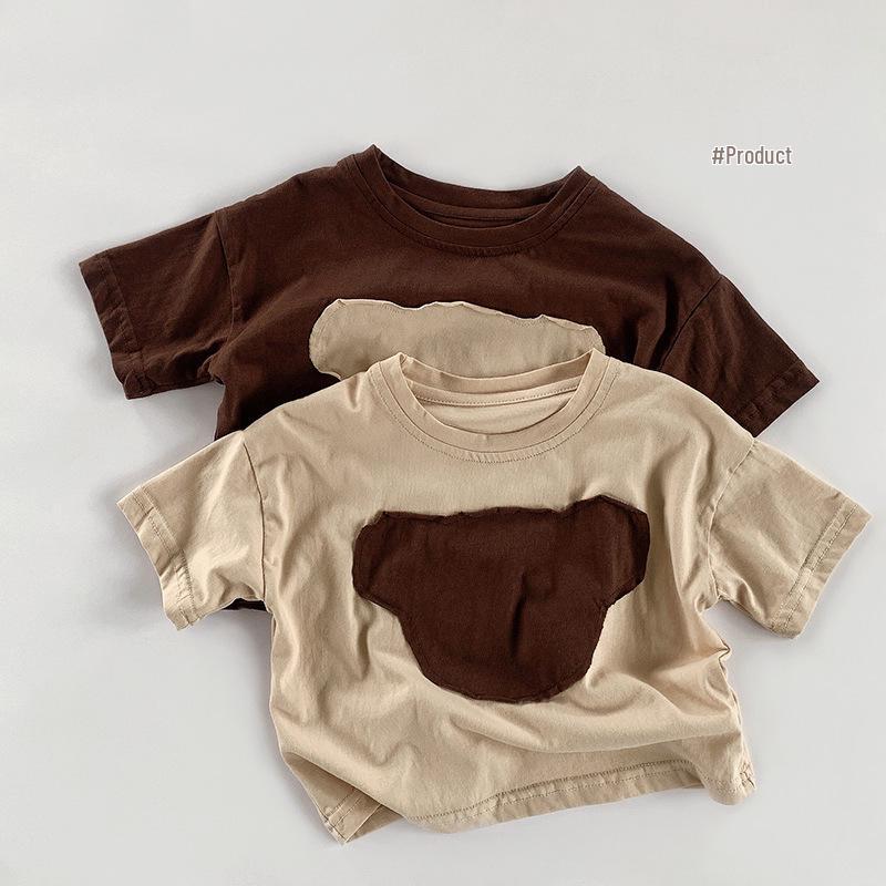 Cute Bear Children s Korean Style Cotton T-Shirt 2025 - Short Sleeve Casual Top for Boys & Girls 100 cm бежевый
Cute Bear Children s Korean Style Cotton T-Shirt 2025 - Short Sleeve Casual Top for Boys & Girls 100 cm бежевый