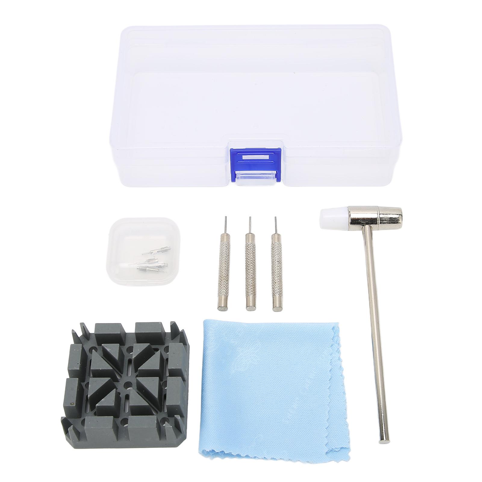 Watch Band Adjustment Replacement Tool Kit Professional Watch Band Holder Pin Punch Watch Repair
Watch Band Adjustment Replacement Tool Kit Professional Watch Band Holder Pin Punch Watch Repair