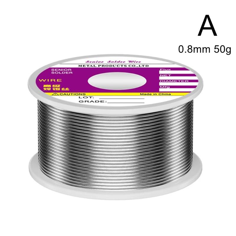 50/100G Tin Wire Soldering Wire With Flux Melt Rosin Core Solder Roll No-Clean Electrical Repair Solder For Soldering 0.8/1.0Mm
50/100G Tin Wire Soldering Wire With Flux Melt Rosin Core Solder Roll No-Clean Electrical Repair Solder For Soldering 0.8/1.0Mm