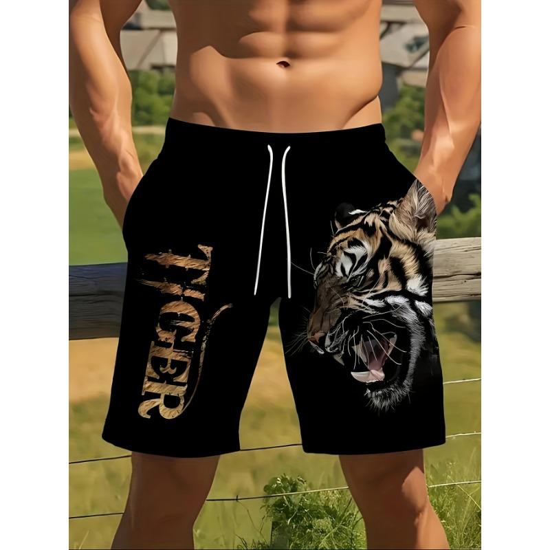 Men s Beach Shorts, Tiger 3D Print, - Relaxed Polyester Drawstring Waist, Men s Swim Shorts 6XL
Men s Beach Shorts, Tiger 3D Print, - Relaxed Polyester Drawstring Waist, Men s Swim Shorts 6XL