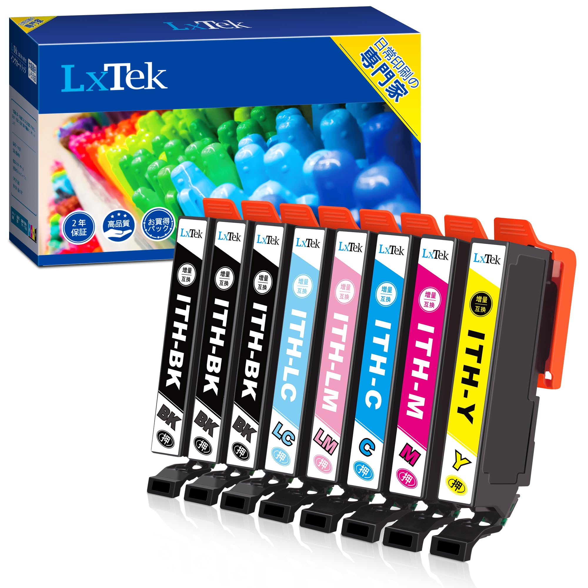 LxTek Ink for Epson Ginkgo ITH compatible ink cartridge for EPSON Large capacity type 6 color set 2 pieces Total 8 pieces set Printer ink with
LxTek Ink for Epson Ginkgo ITH compatible ink cartridge for EPSON Large capacity type 6 color set 2 pieces Total 8 pieces set Printer ink with
