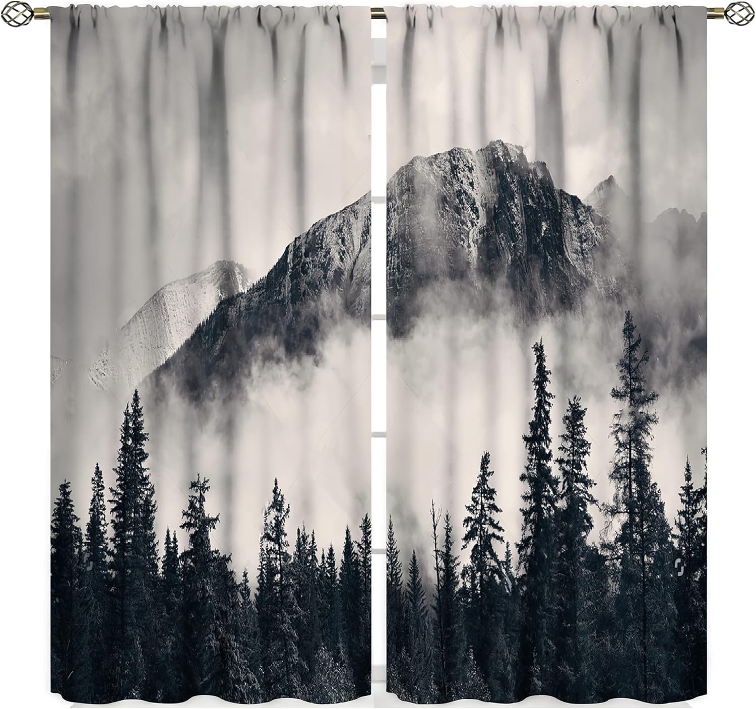 Exclusive Home Curtains View Smoky Mountains Route Newfound Gap Tennessee Window Apartment Decor Made Of Polyester W100*H70(CM)-Hooks&1PCS
Exclusive Home Curtains View Smoky Mountains Route Newfound Gap Tennessee Window Apartment Decor Made Of Polyester W100*H70(CM)-Hooks&1PCS