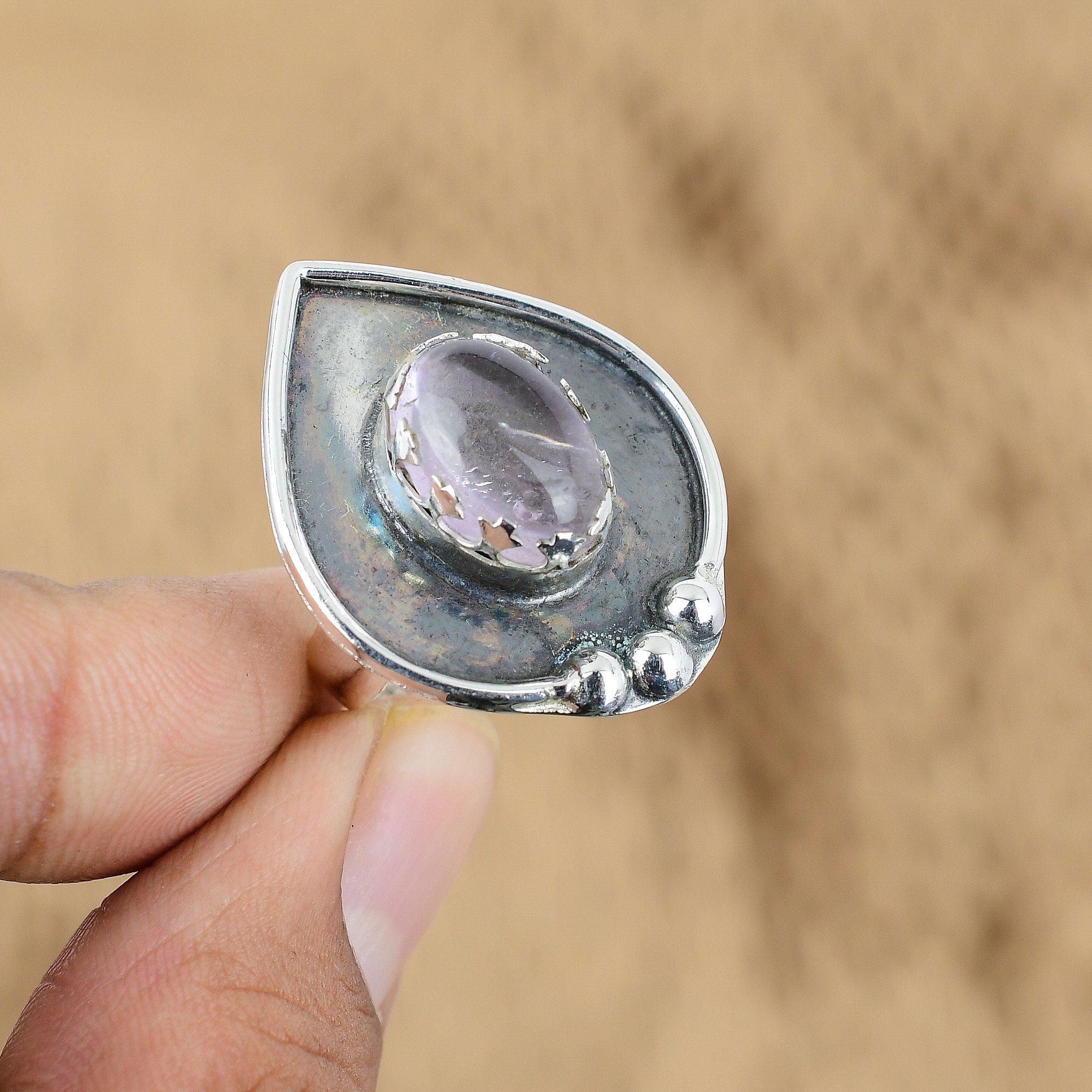 Mothers day Deal African Amethyst Gemstone Sterling Silver Promise Ring Jewelry Yes
Mothers day Deal African Amethyst Gemstone Sterling Silver Promise Ring Jewelry Yes