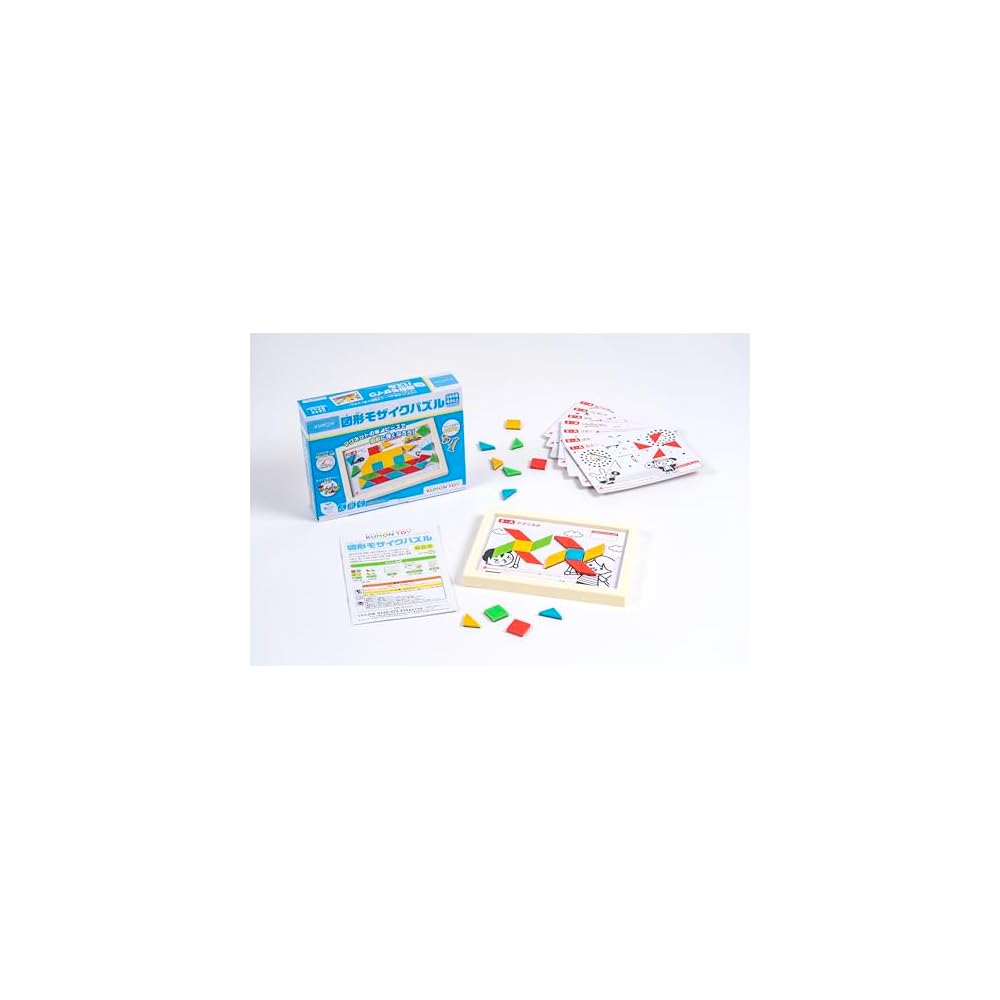 Kumon Publishing Shape Mosaic Puzzle Educational Toy for Ages 4 and Up
Kumon Publishing Shape Mosaic Puzzle Educational Toy for Ages 4 and Up