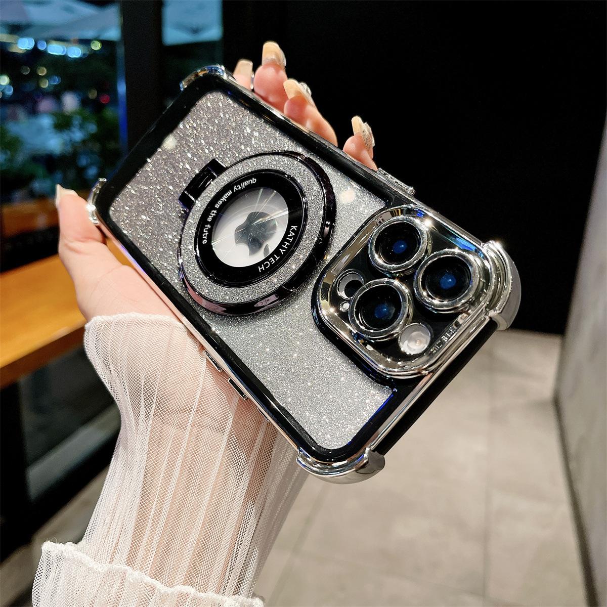 The Dual-color Stand Magnetic Phone Case Is Suitable for The IPhone16promax Shell and The Apple 15plus Protective Case To Prevent Drops iPhone16plus чёрный
The Dual-color Stand Magnetic Phone Case Is Suitable for The IPhone16promax Shell and The Apple 15plus Protective Case To Prevent Drops iPhone16plus чёрный