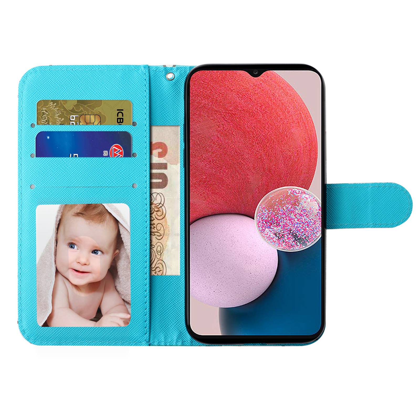 For Samsung Galaxy S23 PU Leather Wallet Flip Cover Stand Feature 3D Pattern Printing Magnetic Closure Phone Case with Strap Cat
For Samsung Galaxy S23 PU Leather Wallet Flip Cover Stand Feature 3D Pattern Printing Magnetic Closure Phone Case with Strap Cat