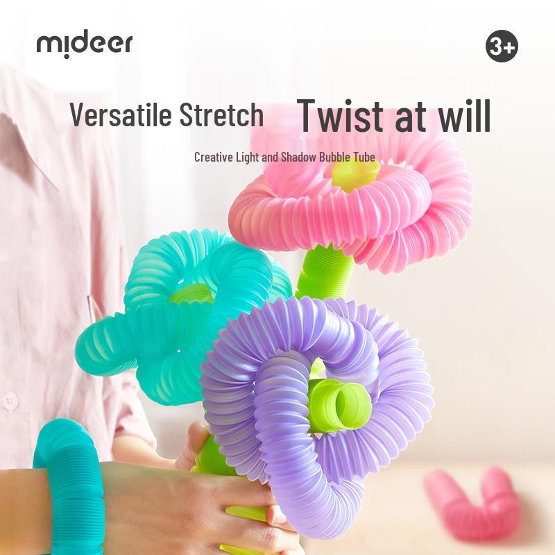 Mideer Children s Telescopic Pipe Building Blocks - Creative Light & Shadow Popping Tubes for Babies & Toddlers
Mideer Children s Telescopic Pipe Building Blocks - Creative Light & Shadow Popping Tubes for Babies & Toddlers