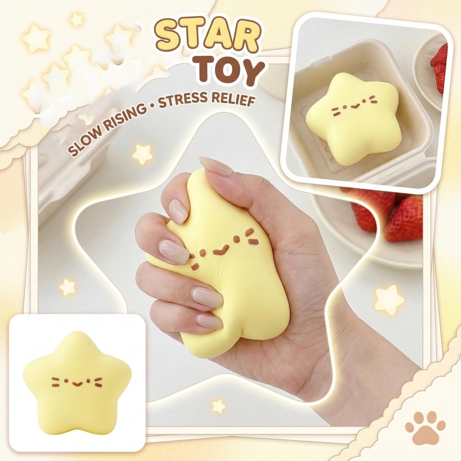 Star Shaped Plush Soft Stuffed Cushion with Cute Face Embroidery for Bedroom Sofa Office Decor Kids Gift One Size
Star Shaped Plush Soft Stuffed Cushion with Cute Face Embroidery for Bedroom Sofa Office Decor Kids Gift One Size