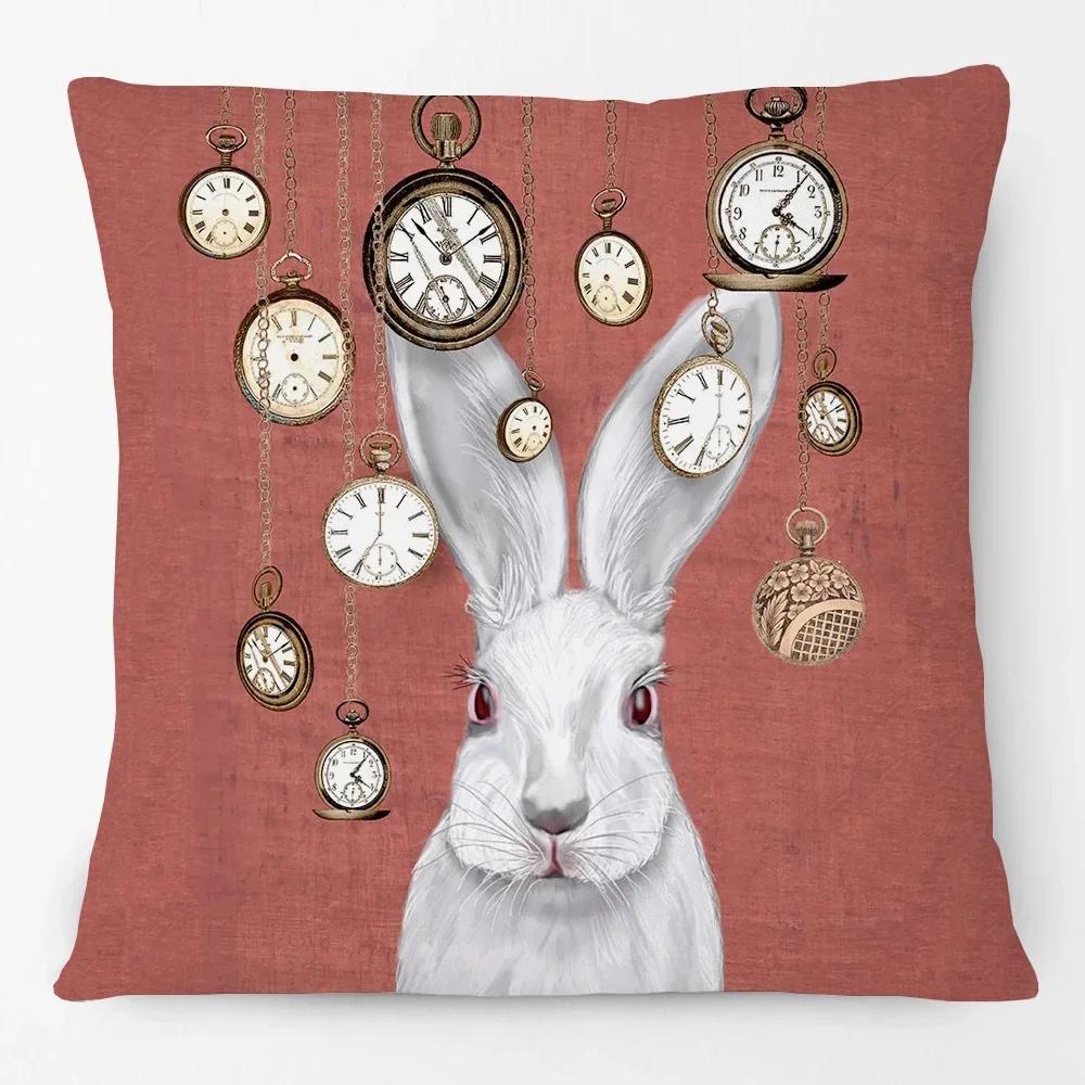 European Retro Vintage Chic Animals Cushion Covers Deer Fox Bear Penguin Rabbit Print Decorative Pillow Case 30x30cm бежевый
European Retro Vintage Chic Animals Cushion Covers Deer Fox Bear Penguin Rabbit Print Decorative Pillow Case 30x30cm бежевый