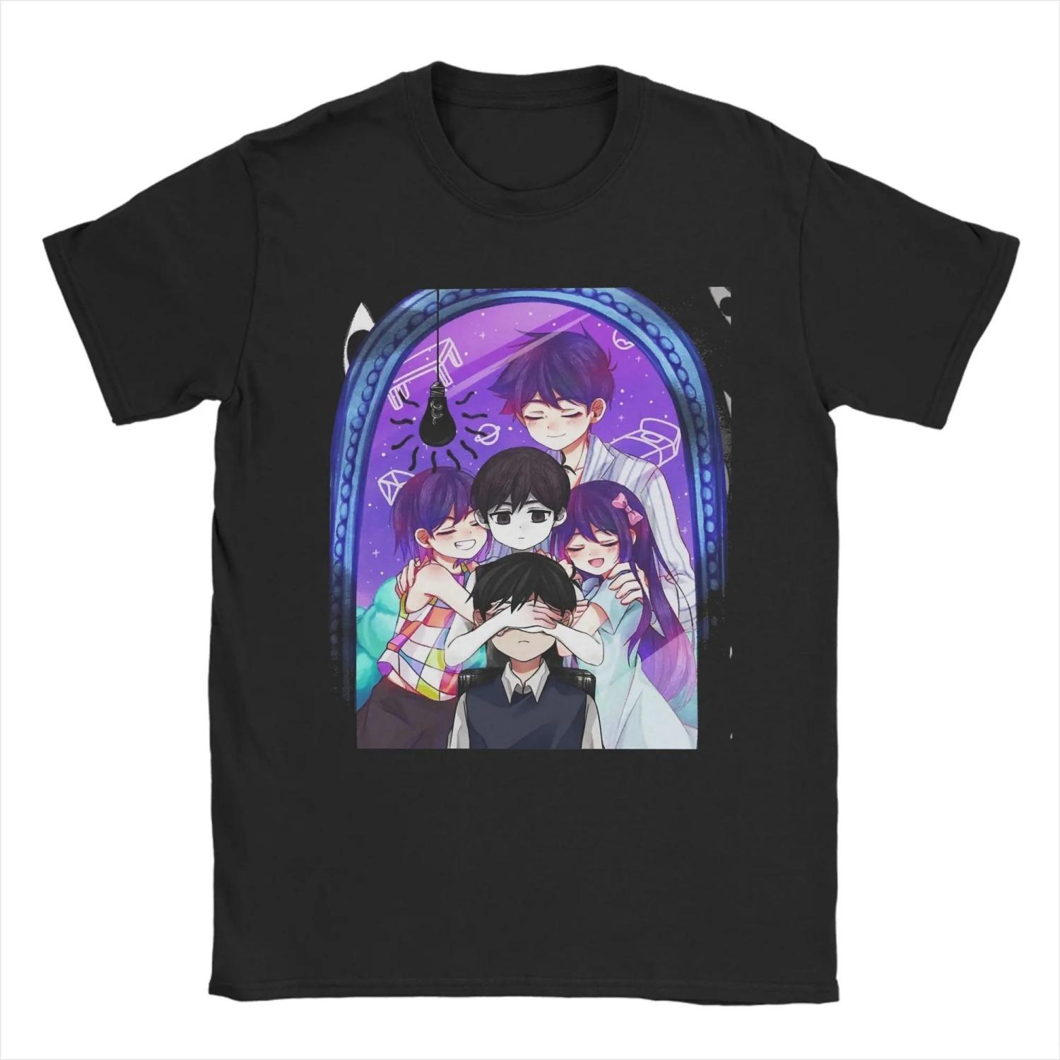 Omori Game Aubrey T Shirt For Cotton Tops Retro Round Neck Short Sleeve XXXXXL чорний
Omori Game Aubrey T Shirt For Cotton Tops Retro Round Neck Short Sleeve XXXXXL чорний