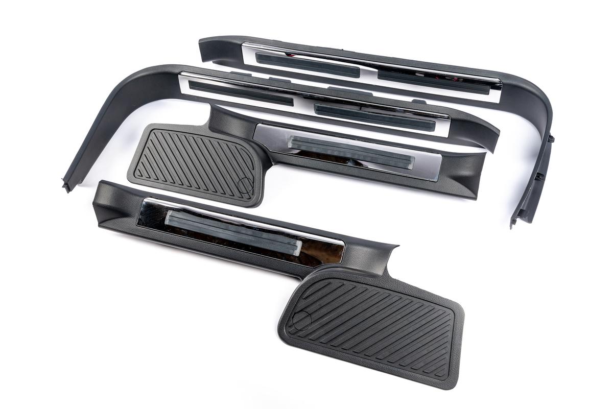 Пороги пластикові з підсвічуванням (чорні) для Toyota Land Cruiser 200
Пороги пластикові з підсвічуванням (чорні) для Toyota Land Cruiser 200