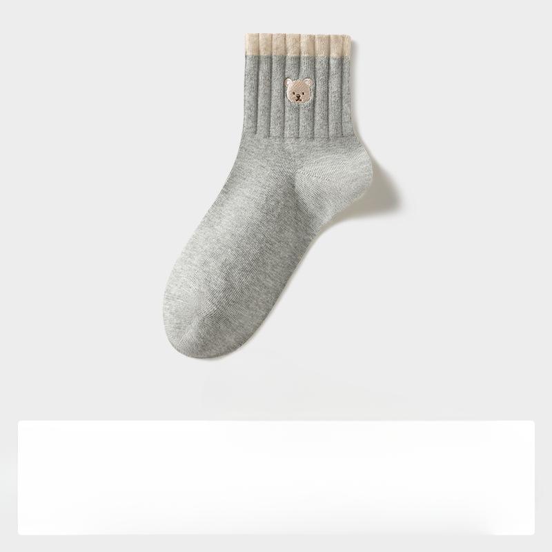 Девичьи весенне-летние носки из чистого хлопка, анти-бери, анти-запах, студенческие 1 pair светло-серый
Девичьи весенне-летние носки из чистого хлопка, анти-бери, анти-запах, студенческие 1 pair светло-серый
