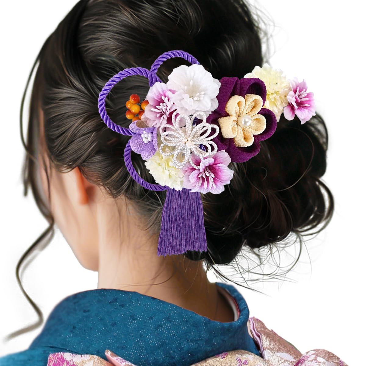 hair accessory set Red for furisode and Ceremony Two-piece (kk-077) - Purple, Tsumami-zaiku, Chirimen, (long-sleeved kimono) Coming-of-Age
hair accessory set Red for furisode and Ceremony Two-piece (kk-077) - Purple, Tsumami-zaiku, Chirimen, (long-sleeved kimono) Coming-of-Age