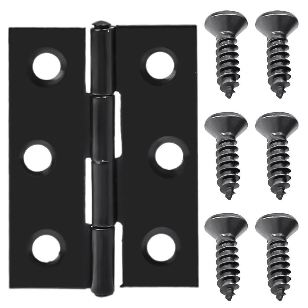 1-20set Folding Door Butt Hinges with Screws Stainless Steel Cabinet Doors Windows Flat Hinge Fixed Brackets Home Furniture Tool 1set чорний
1-20set Folding Door Butt Hinges with Screws Stainless Steel Cabinet Doors Windows Flat Hinge Fixed Brackets Home Furniture Tool 1set чорний