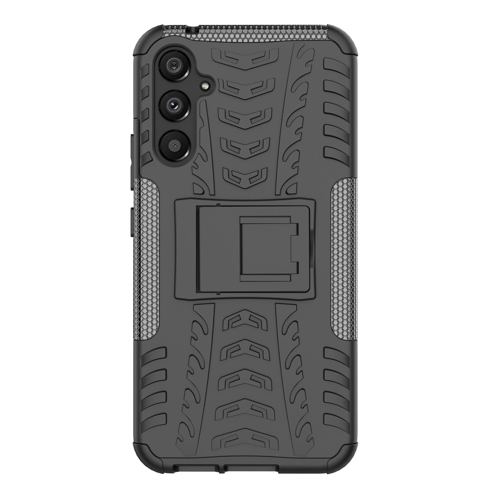 For Samsung Galaxy A34 5G Cool Tire Texture Soft TPU Hard PC Anti-drop Back Cover Kickstand Protective Phone Case Blue
For Samsung Galaxy A34 5G Cool Tire Texture Soft TPU Hard PC Anti-drop Back Cover Kickstand Protective Phone Case Blue