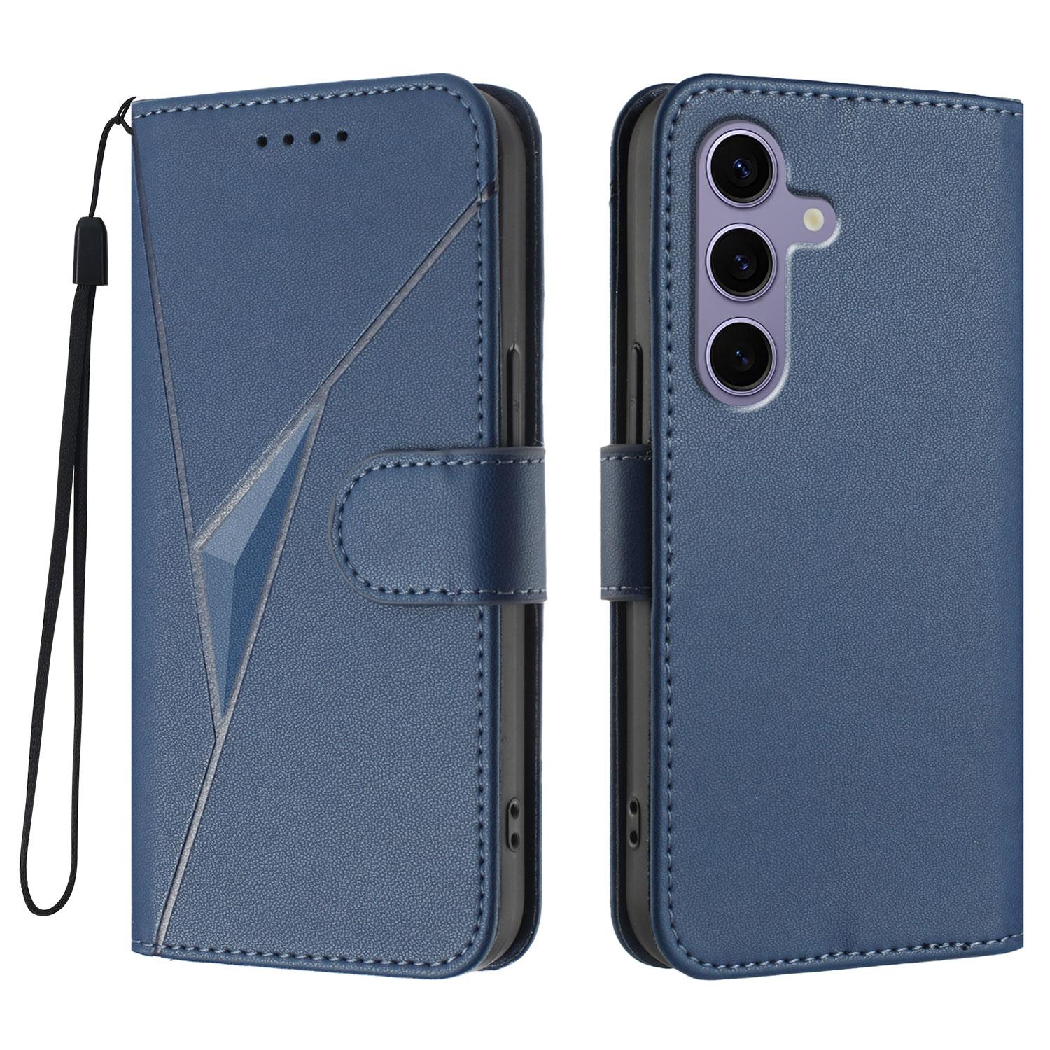 For Samsung Galaxy S24/Galaxy S25 Case Triangle Imprint Leather Phone Cover with Lanyard G
For Samsung Galaxy S24/Galaxy S25 Case Triangle Imprint Leather Phone Cover with Lanyard G