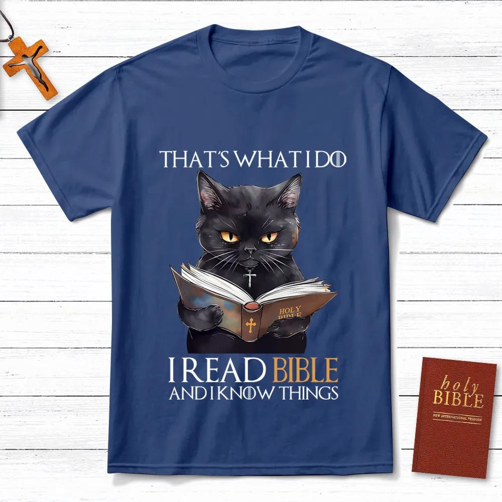 I Read Bible and I Know Things TShirt Mens and Womens Short Sleeve Cotton Tees Shirt Men Clothing Summer Blouse Oversize Tops 4XL
I Read Bible and I Know Things TShirt Mens and Womens Short Sleeve Cotton Tees Shirt Men Clothing Summer Blouse Oversize Tops 4XL