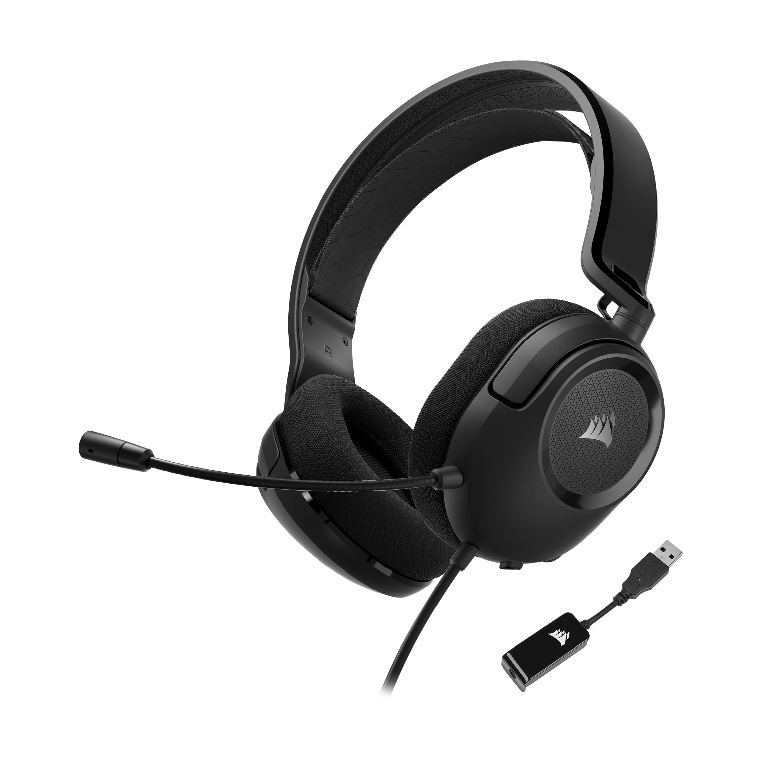 CORSAIR HS35 SURROUND V2 Ігрова гарнітура Dolby Audio Connection Всеспрямований мікрофон Регульована гучність Сумісність з карбоном Мультиплатформа 7.1 3.5 мм
CORSAIR HS35 SURROUND V2 Ігрова гарнітура Dolby Audio Connection Всеспрямований мікрофон Регульована гучність Сумісність з карбоном Мультиплатформа 7.1 3.5 мм