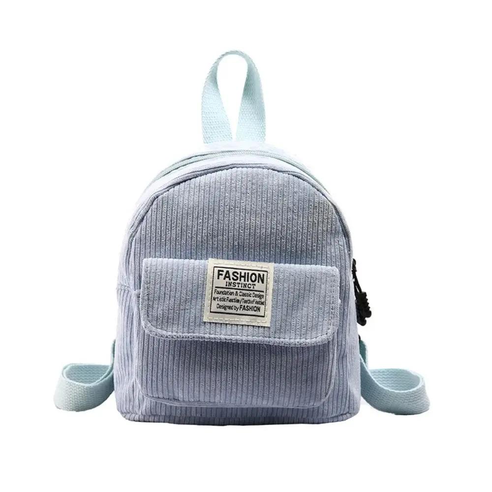 Portable Phone Bags Corduroy Backpack Korean Style Handbag Mini Shoulder Bags Rucksack Solid Color Women School Bags Women
Portable Phone Bags Corduroy Backpack Korean Style Handbag Mini Shoulder Bags Rucksack Solid Color Women School Bags Women