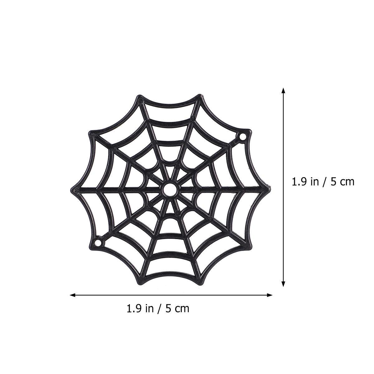 50Pcs Black Spider Web Halloween Decor Stretchy Pe Cobweb for Festive Party Haunted Decoration Terrifying Mysterious
50Pcs Black Spider Web Halloween Decor Stretchy Pe Cobweb for Festive Party Haunted Decoration Terrifying Mysterious