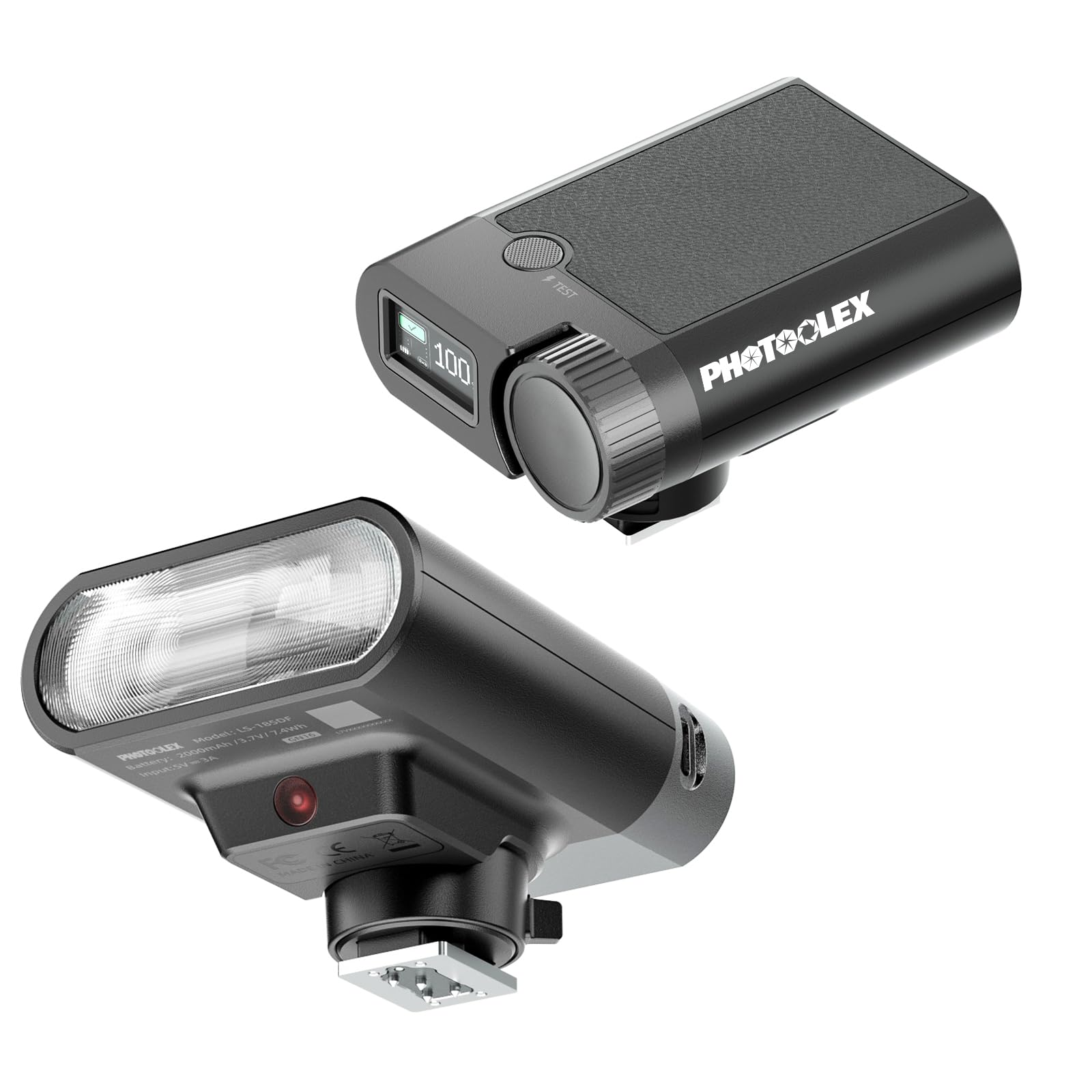 PHOTOOLEX Mini Camera Level Mini Manual Compatible with Sony Sony Ricoh and Fuji Full Power 2000mAh Lithium Battery Flash, GN16, 10-Power Flash,
PHOTOOLEX Mini Camera Level Mini Manual Compatible with Sony Sony Ricoh and Fuji Full Power 2000mAh Lithium Battery Flash, GN16, 10-Power Flash,