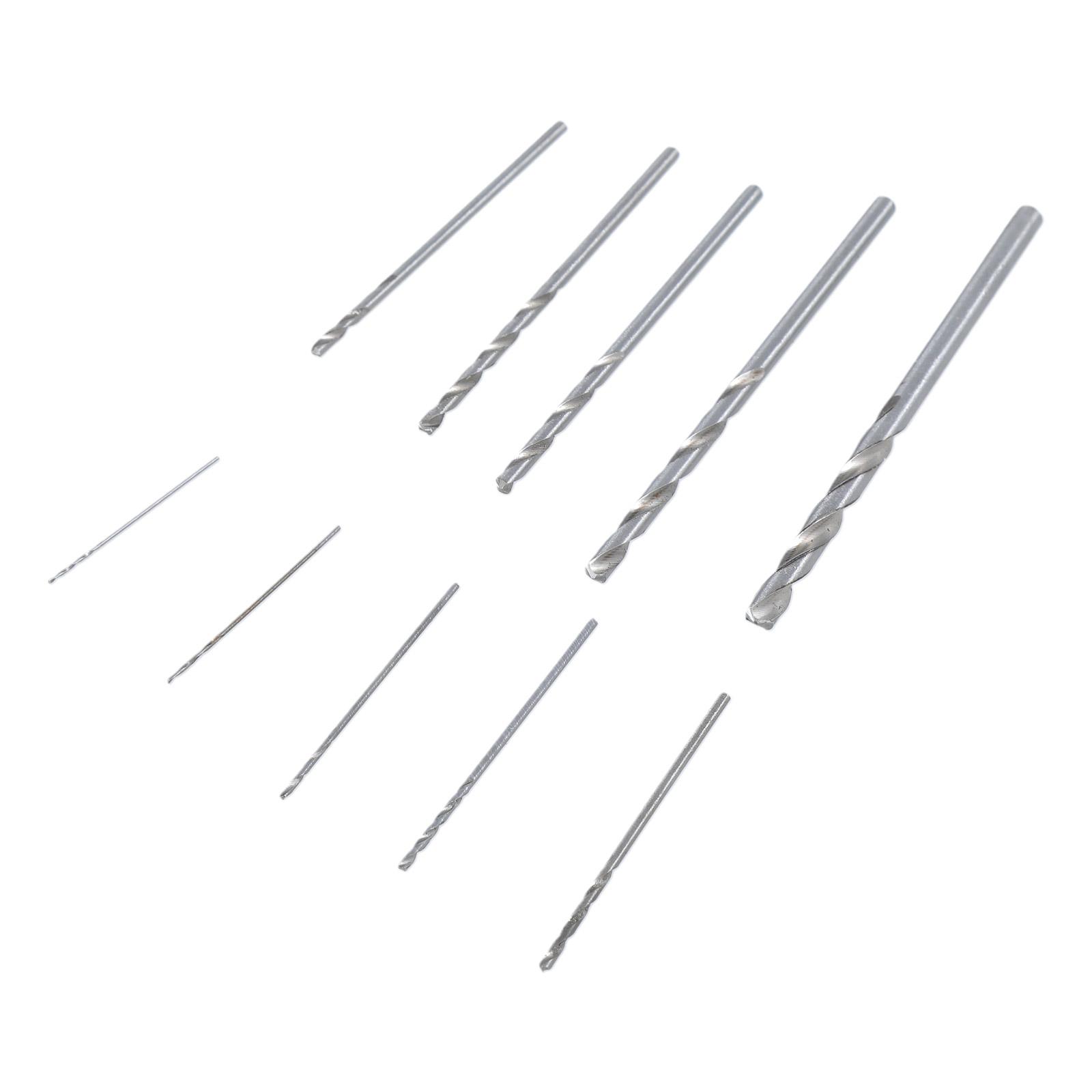 10 шт. набор спиральных сверл из быстрорежущей стали HSS для вращающегося инструмента, новый
10 шт. набор спиральных сверл из быстрорежущей стали HSS для вращающегося инструмента, новый