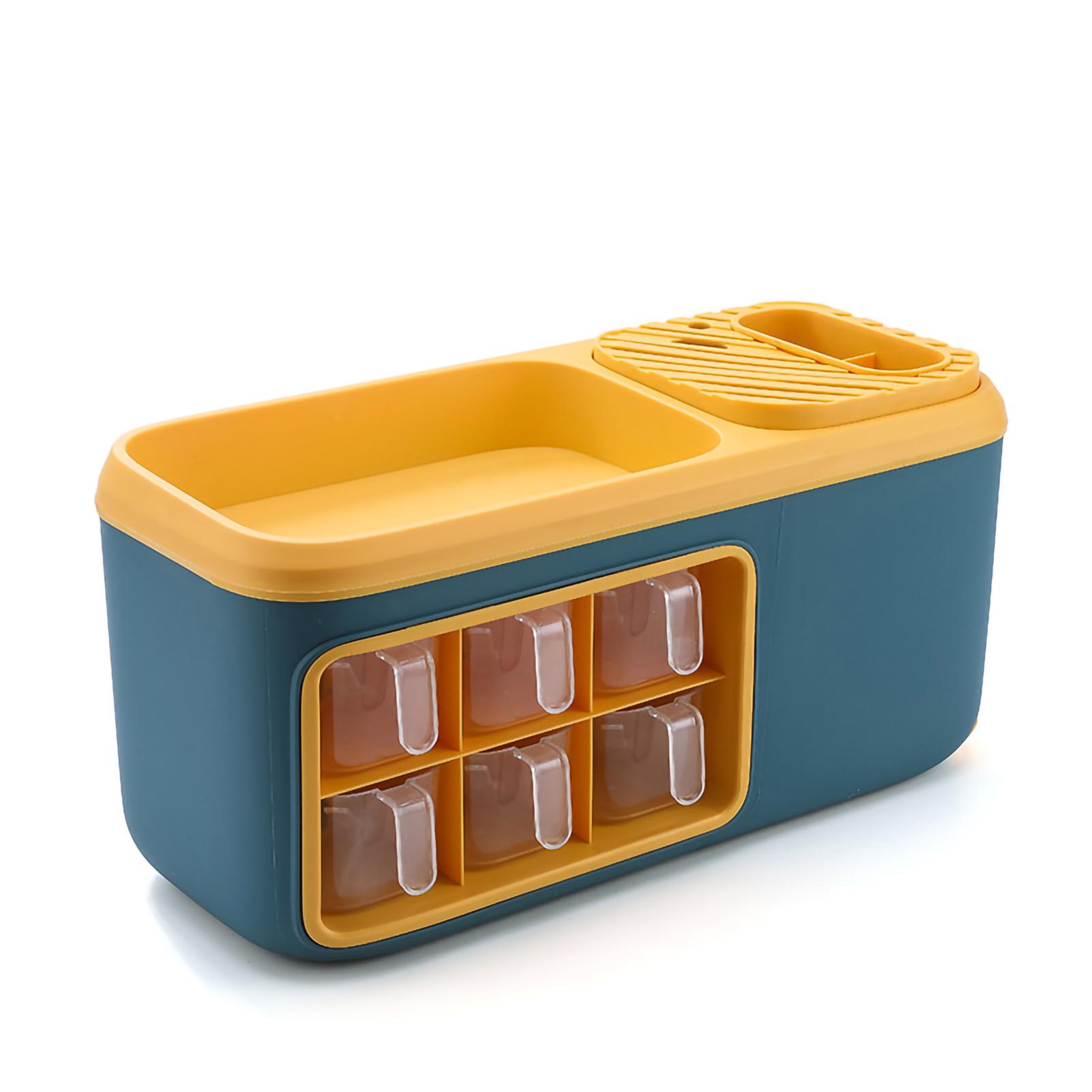 Seasoning Bottle Storage Box Multifunctional Double Layer Kitchen Seasoning Bottle Spice Organizer розовый
Seasoning Bottle Storage Box Multifunctional Double Layer Kitchen Seasoning Bottle Spice Organizer розовый