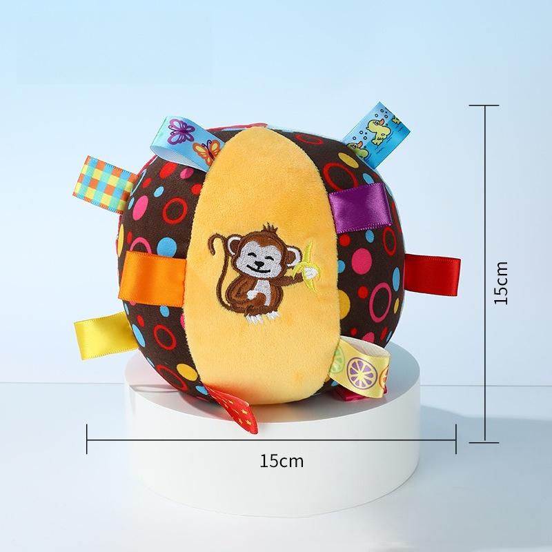 Colorful Ribbon Dog Plush Ball Toy Interactive Pet Chew Toy for Dog Training Play Perfect for Human-Pet Interaction
Colorful Ribbon Dog Plush Ball Toy Interactive Pet Chew Toy for Dog Training Play Perfect for Human-Pet Interaction