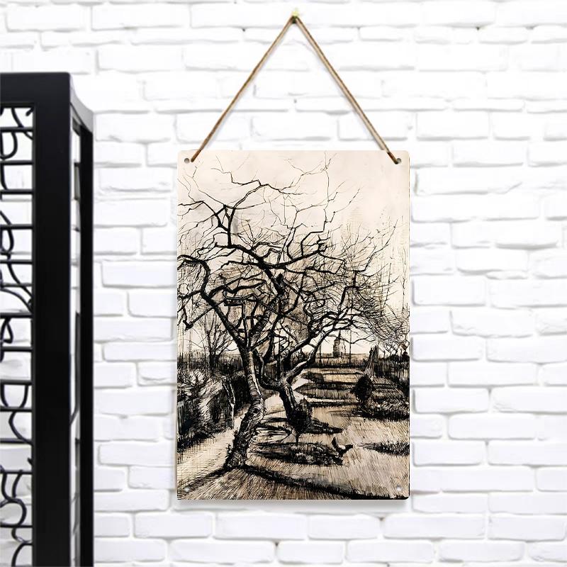 Van Gogh Sketch Style Leafless Tree Landscape Metal Iron Painting Home Wall Decor Living Room Foyer Mural 7.9x11.8In(20x30cm)
Van Gogh Sketch Style Leafless Tree Landscape Metal Iron Painting Home Wall Decor Living Room Foyer Mural 7.9x11.8In(20x30cm)