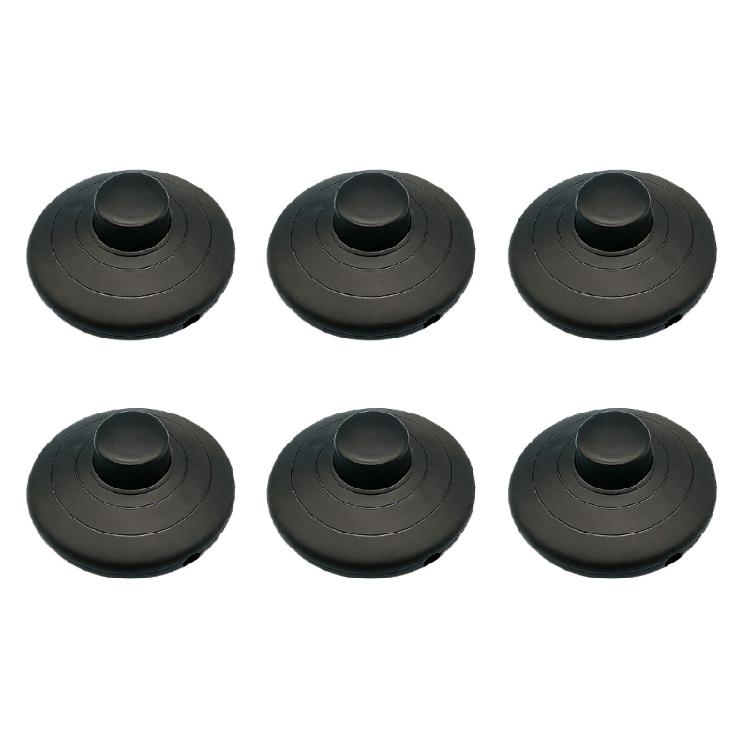 6Pcs Round Foot Reset Button Online Switches Foot Pedal Push Switches Inline Lamp Light Control Footswitch Enduring чорний
6Pcs Round Foot Reset Button Online Switches Foot Pedal Push Switches Inline Lamp Light Control Footswitch Enduring чорний