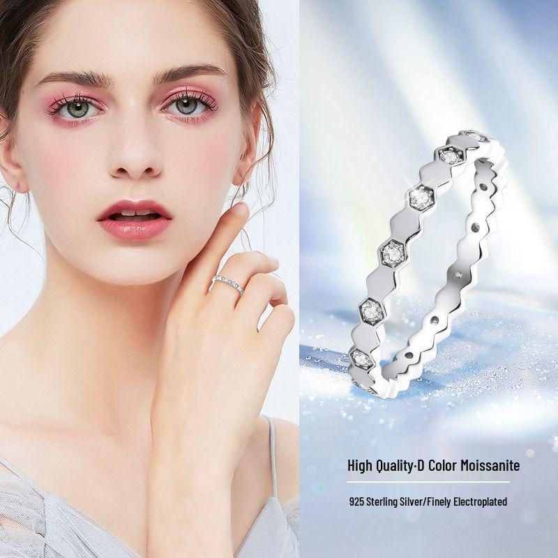 Women s High-End Moissanite Honeycomb Ring, 925 Sterling Silver, Non-Fading 7.25 US белый
Women s High-End Moissanite Honeycomb Ring, 925 Sterling Silver, Non-Fading 7.25 US белый