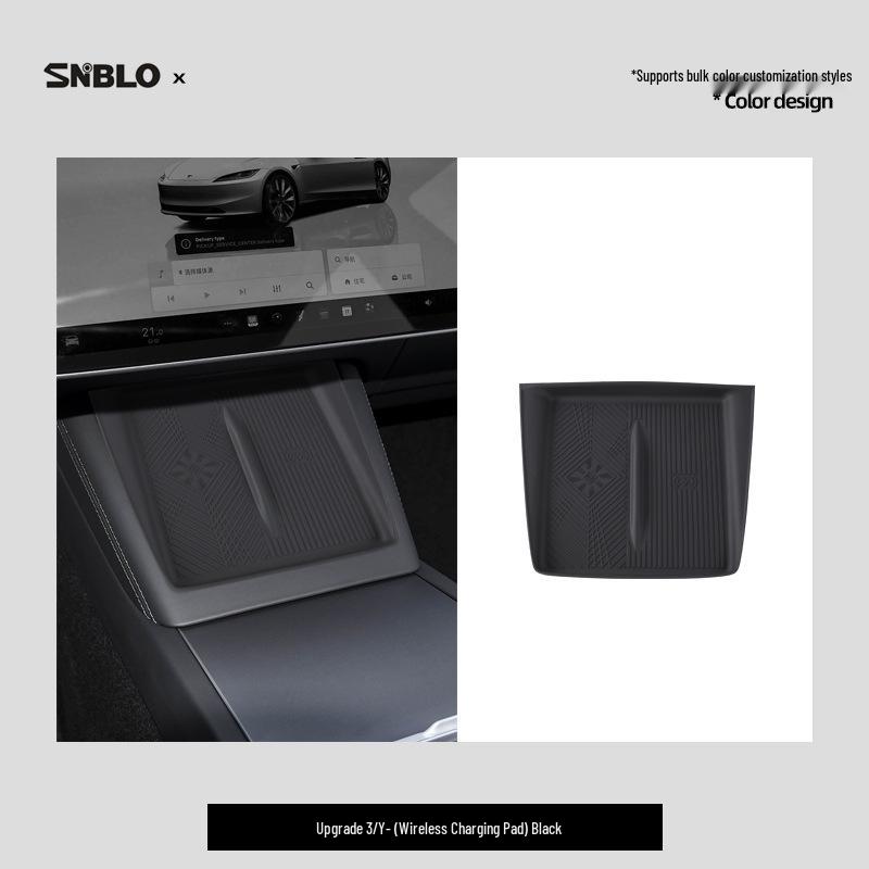 Tesla Model 3/Y Central Control Wireless Charging Anti-Slip Silicone Mat
Tesla Model 3/Y Central Control Wireless Charging Anti-Slip Silicone Mat