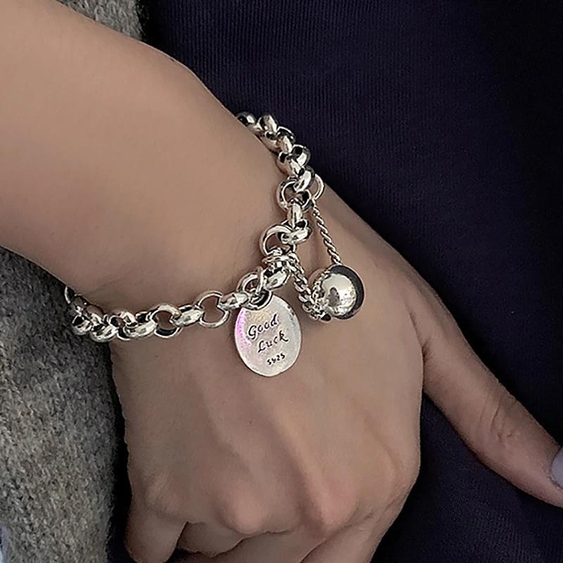 Punk Hip Hop Tag Coin Bracelet Bohemian Retro Thai Original Exquisite Unique Lucky Pendant Bracelet Fashion Female Jewelry
Punk Hip Hop Tag Coin Bracelet Bohemian Retro Thai Original Exquisite Unique Lucky Pendant Bracelet Fashion Female Jewelry